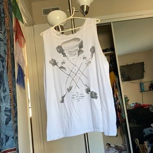 Torrid muscle cut tank top